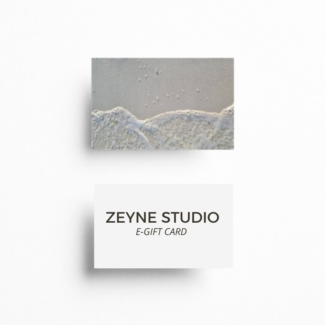 E - GIFT CARD - ZEYNE STUDIO
