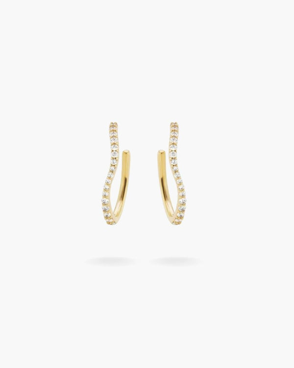 BOUCLE PAVÉE GOLD
