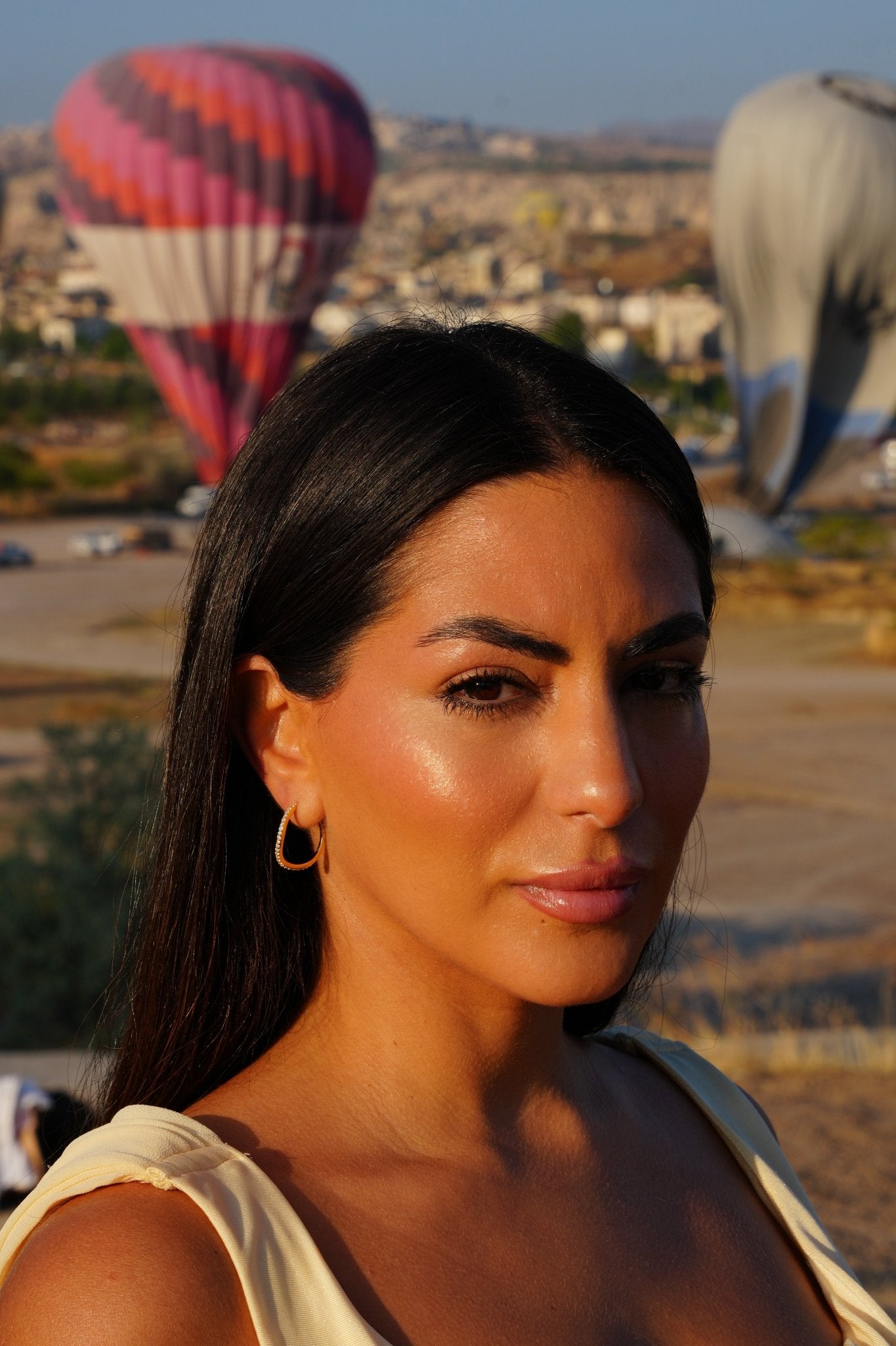 DUO BOUCLES PAVÉES SILVER - ZEYNE STUDIO