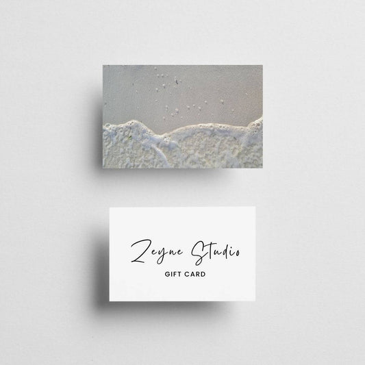 E - GIFT CARD - ZEYNE STUDIO