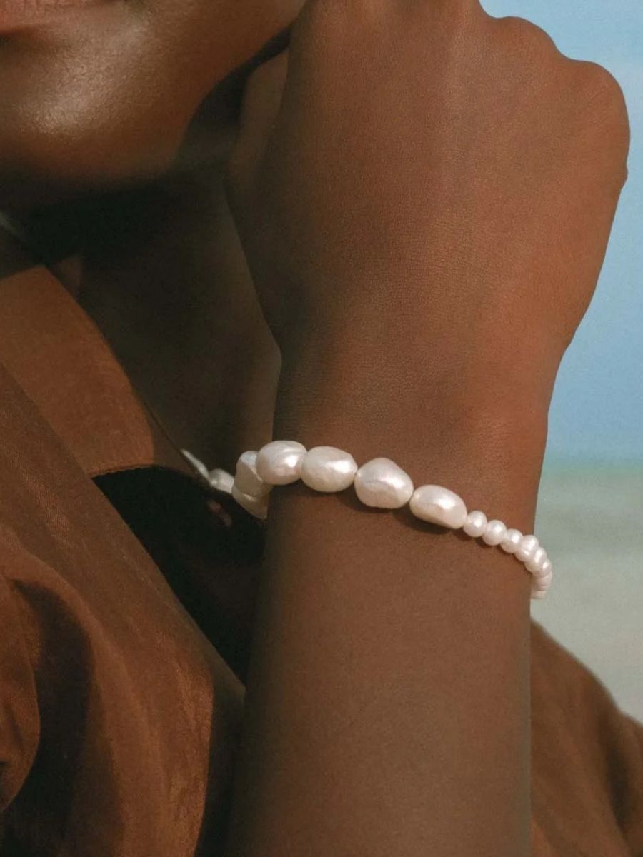 The Pearl Dust Bracelet - Zeyne Studio