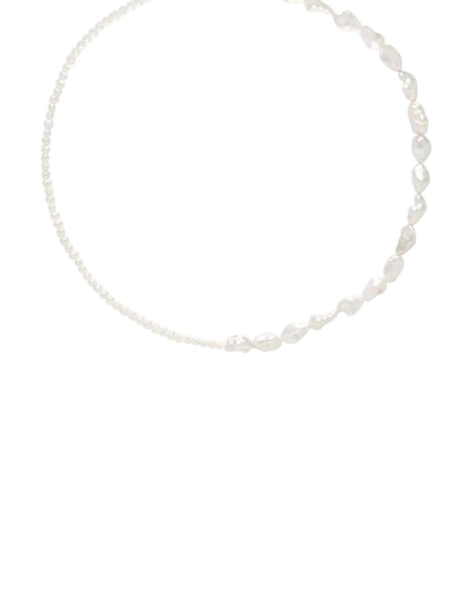 The Pearl Dust Necklace - Zeyne Studio